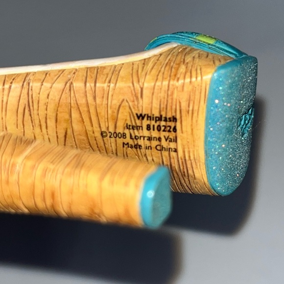 Just The Right Shoe by Raine Blue and Green Sandal - Picture 7 of 10